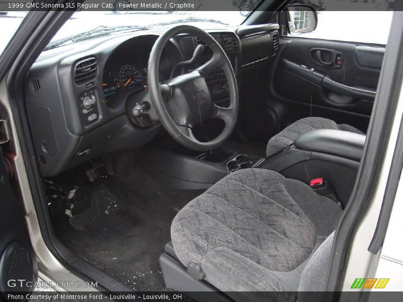 Pewter Metallic / Graphite 1999 GMC Sonoma SLS Regular Cab