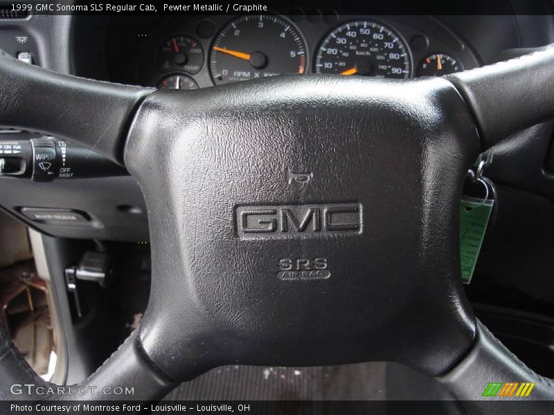 Pewter Metallic / Graphite 1999 GMC Sonoma SLS Regular Cab