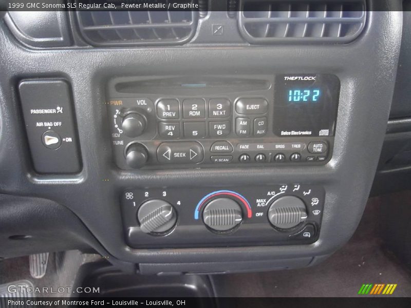 Pewter Metallic / Graphite 1999 GMC Sonoma SLS Regular Cab
