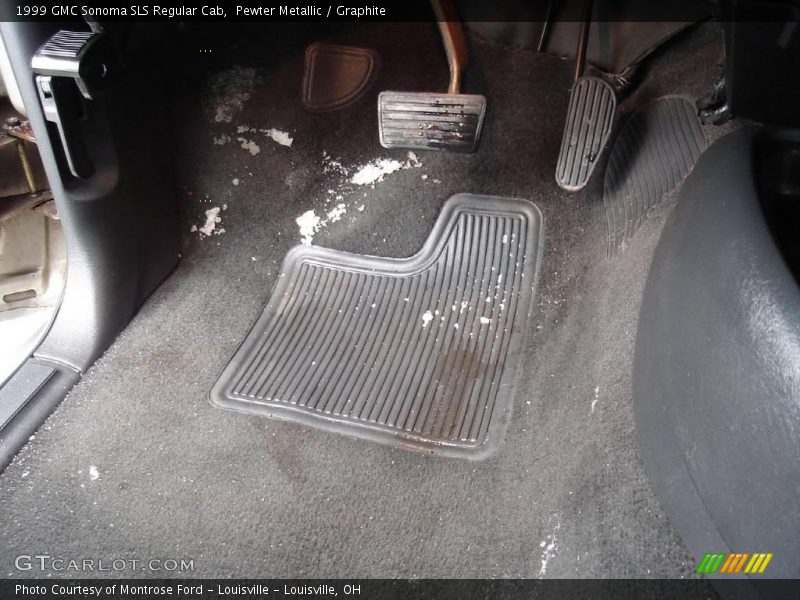 Pewter Metallic / Graphite 1999 GMC Sonoma SLS Regular Cab