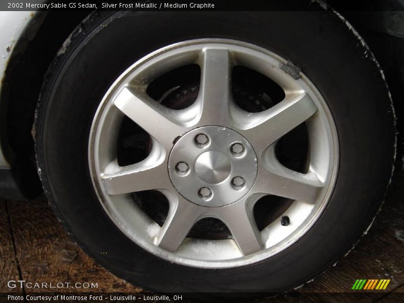 Silver Frost Metallic / Medium Graphite 2002 Mercury Sable GS Sedan