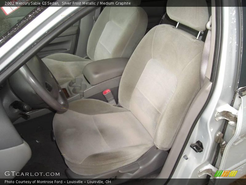 Silver Frost Metallic / Medium Graphite 2002 Mercury Sable GS Sedan