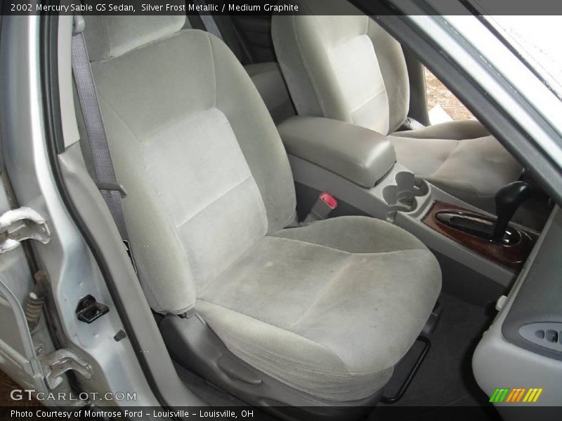 Silver Frost Metallic / Medium Graphite 2002 Mercury Sable GS Sedan