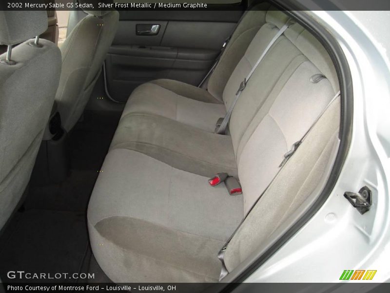Silver Frost Metallic / Medium Graphite 2002 Mercury Sable GS Sedan