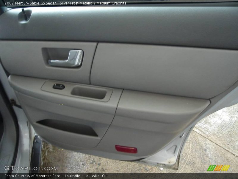 Silver Frost Metallic / Medium Graphite 2002 Mercury Sable GS Sedan