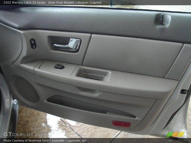 Silver Frost Metallic / Medium Graphite 2002 Mercury Sable GS Sedan