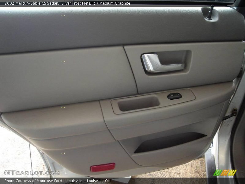 Silver Frost Metallic / Medium Graphite 2002 Mercury Sable GS Sedan
