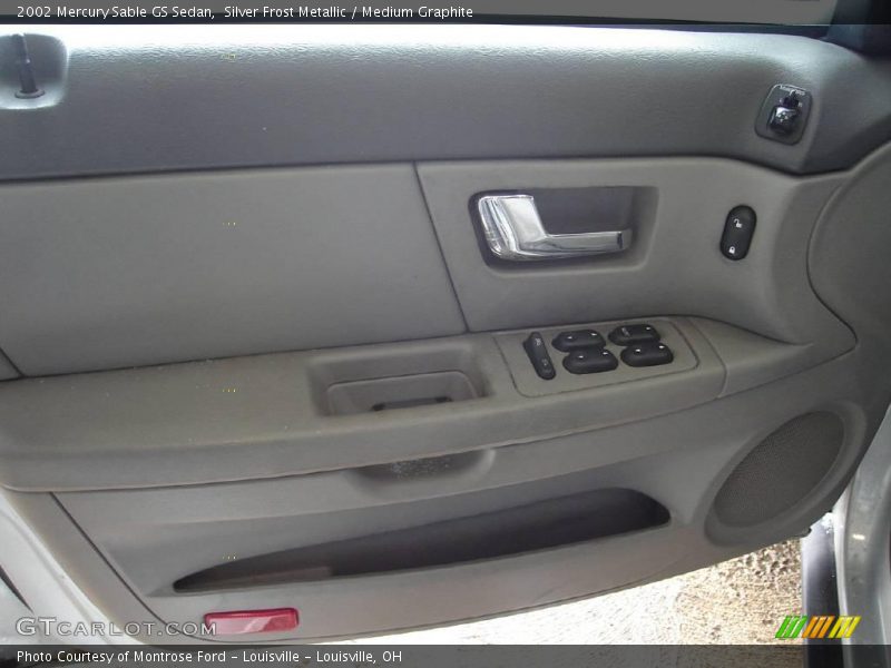 Silver Frost Metallic / Medium Graphite 2002 Mercury Sable GS Sedan