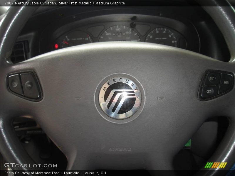 Silver Frost Metallic / Medium Graphite 2002 Mercury Sable GS Sedan