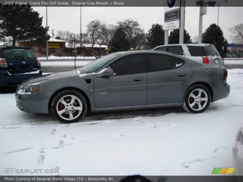 Shadow Gray Metallic / Ebony 2007 Pontiac Grand Prix GXP Sedan