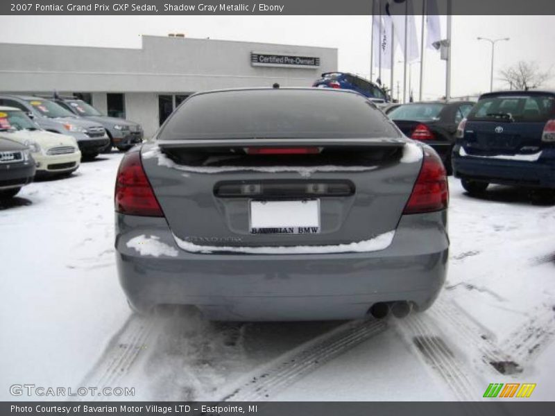 Shadow Gray Metallic / Ebony 2007 Pontiac Grand Prix GXP Sedan