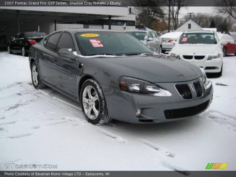 Shadow Gray Metallic / Ebony 2007 Pontiac Grand Prix GXP Sedan