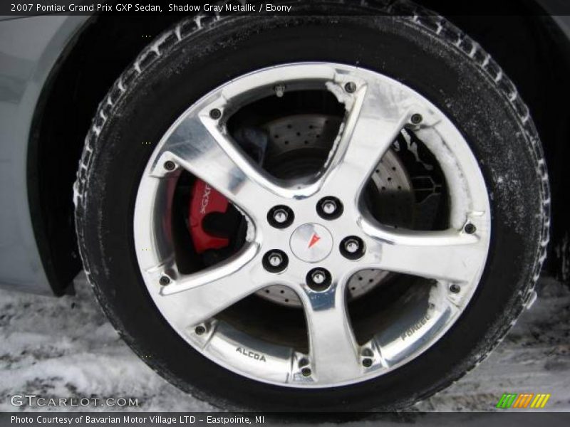 Shadow Gray Metallic / Ebony 2007 Pontiac Grand Prix GXP Sedan