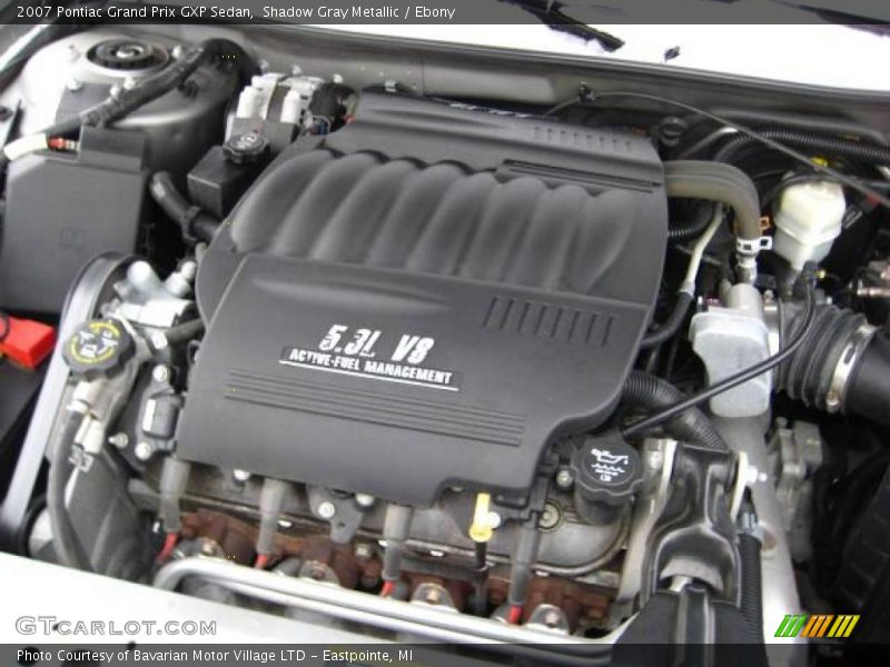 Shadow Gray Metallic / Ebony 2007 Pontiac Grand Prix GXP Sedan
