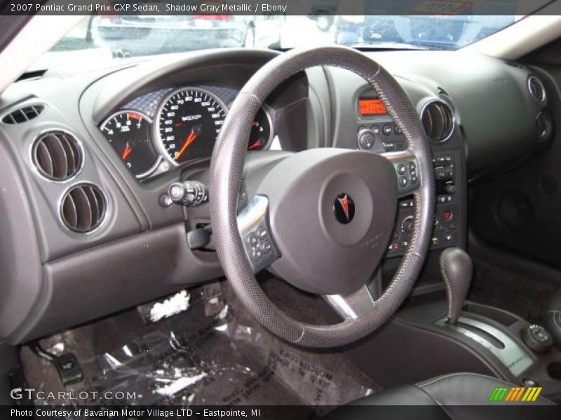 Shadow Gray Metallic / Ebony 2007 Pontiac Grand Prix GXP Sedan