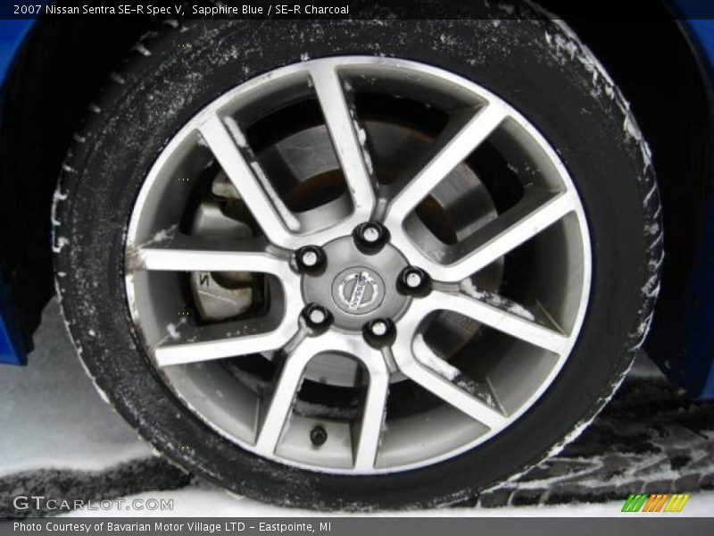 Sapphire Blue / SE-R Charcoal 2007 Nissan Sentra SE-R Spec V