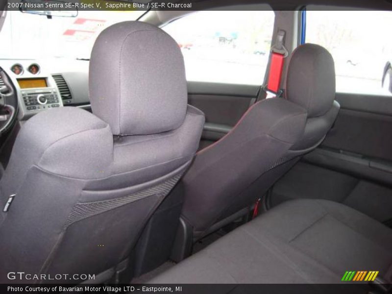 Sapphire Blue / SE-R Charcoal 2007 Nissan Sentra SE-R Spec V