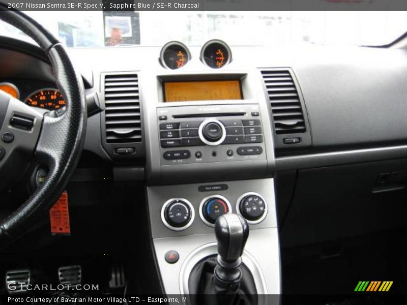 Sapphire Blue / SE-R Charcoal 2007 Nissan Sentra SE-R Spec V