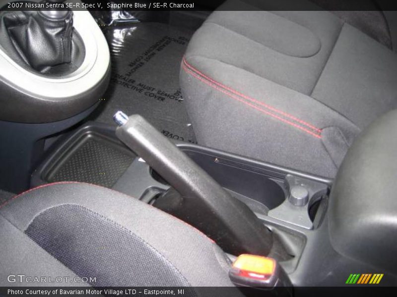 Sapphire Blue / SE-R Charcoal 2007 Nissan Sentra SE-R Spec V