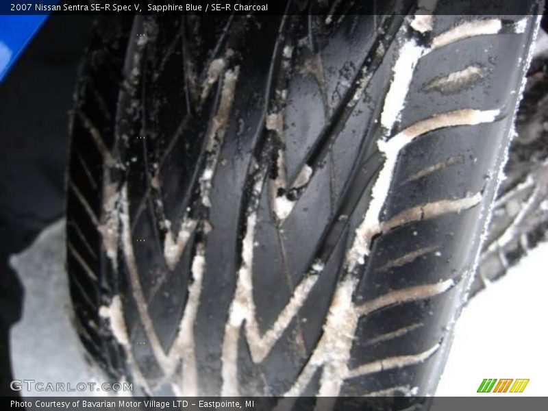 Sapphire Blue / SE-R Charcoal 2007 Nissan Sentra SE-R Spec V