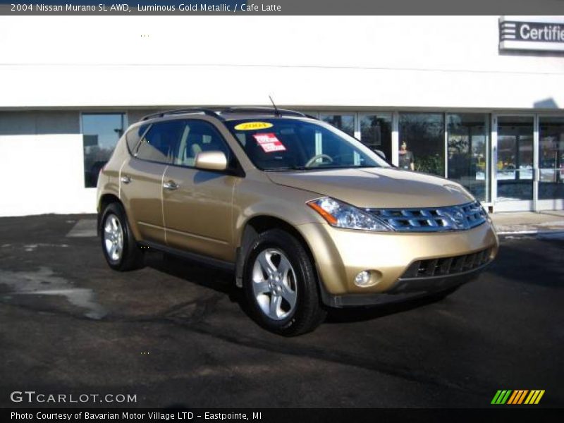 Luminous Gold Metallic / Cafe Latte 2004 Nissan Murano SL AWD