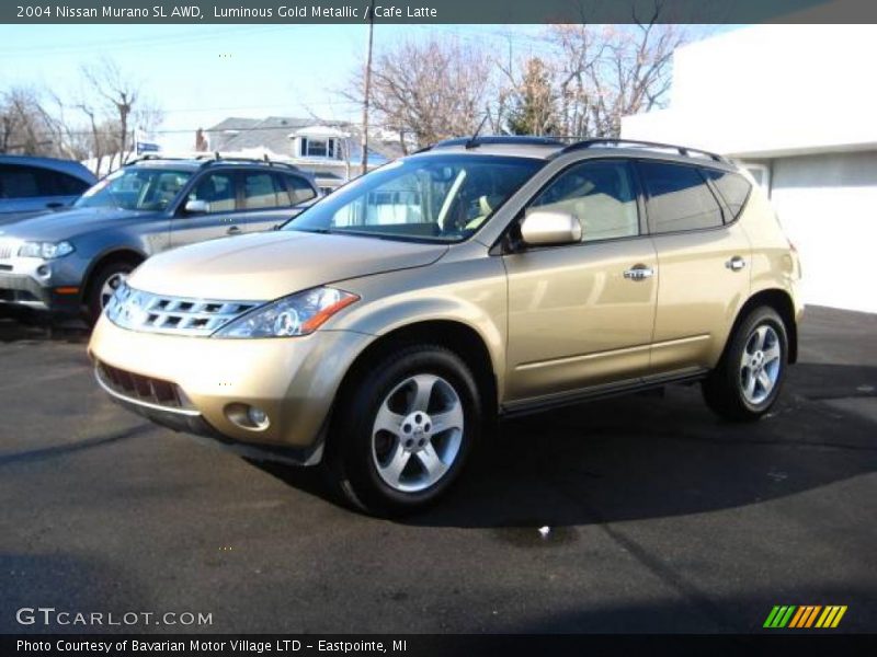 Luminous Gold Metallic / Cafe Latte 2004 Nissan Murano SL AWD