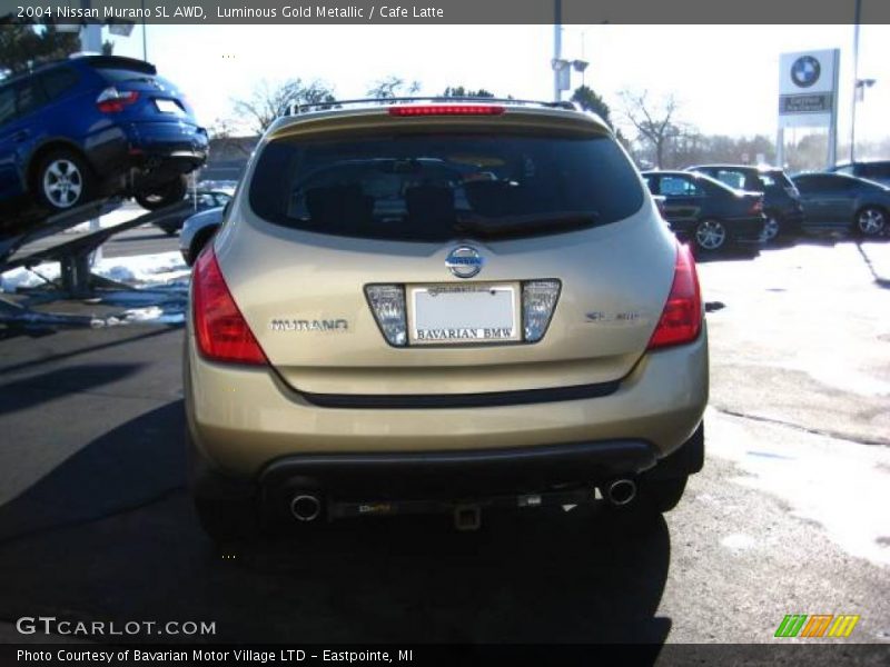 Luminous Gold Metallic / Cafe Latte 2004 Nissan Murano SL AWD