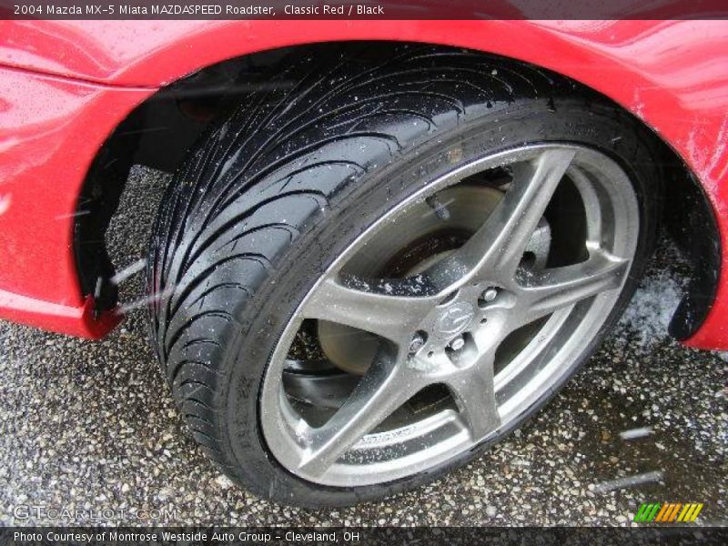 Classic Red / Black 2004 Mazda MX-5 Miata MAZDASPEED Roadster