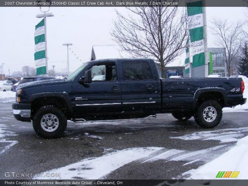Dark Blue Metallic / Dark Charcoal 2007 Chevrolet Silverado 2500HD Classic LT Crew Cab 4x4