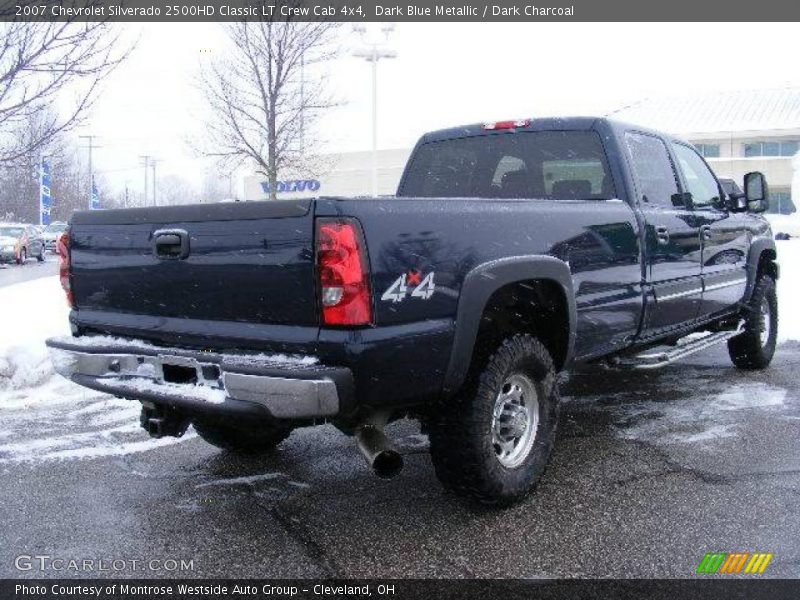 Dark Blue Metallic / Dark Charcoal 2007 Chevrolet Silverado 2500HD Classic LT Crew Cab 4x4