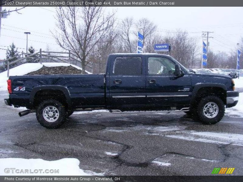 Dark Blue Metallic / Dark Charcoal 2007 Chevrolet Silverado 2500HD Classic LT Crew Cab 4x4