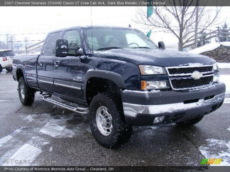 Dark Blue Metallic / Dark Charcoal 2007 Chevrolet Silverado 2500HD Classic LT Crew Cab 4x4