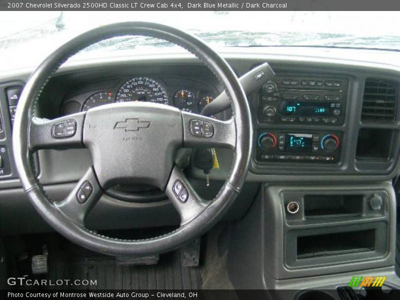 Dark Blue Metallic / Dark Charcoal 2007 Chevrolet Silverado 2500HD Classic LT Crew Cab 4x4