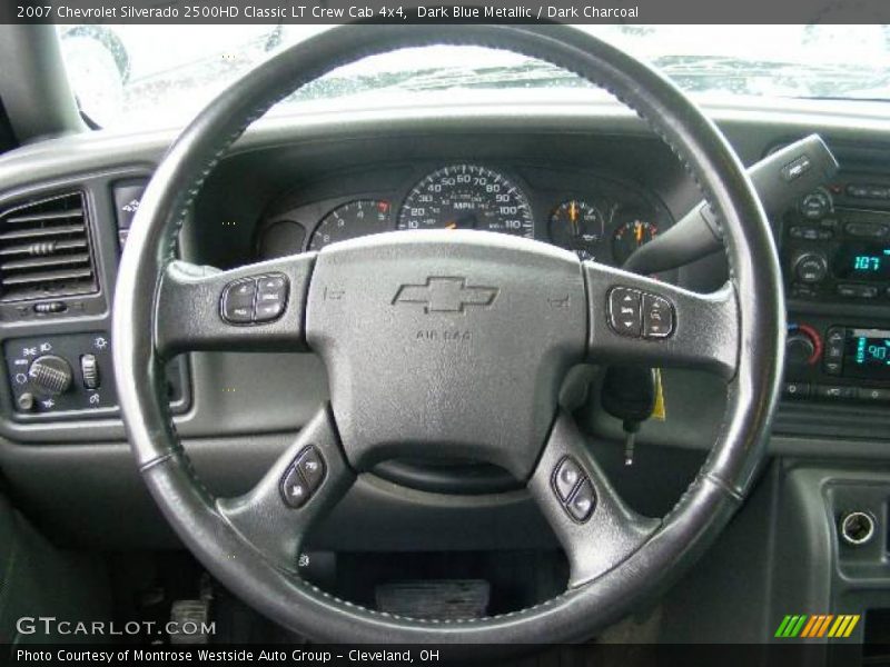 Dark Blue Metallic / Dark Charcoal 2007 Chevrolet Silverado 2500HD Classic LT Crew Cab 4x4