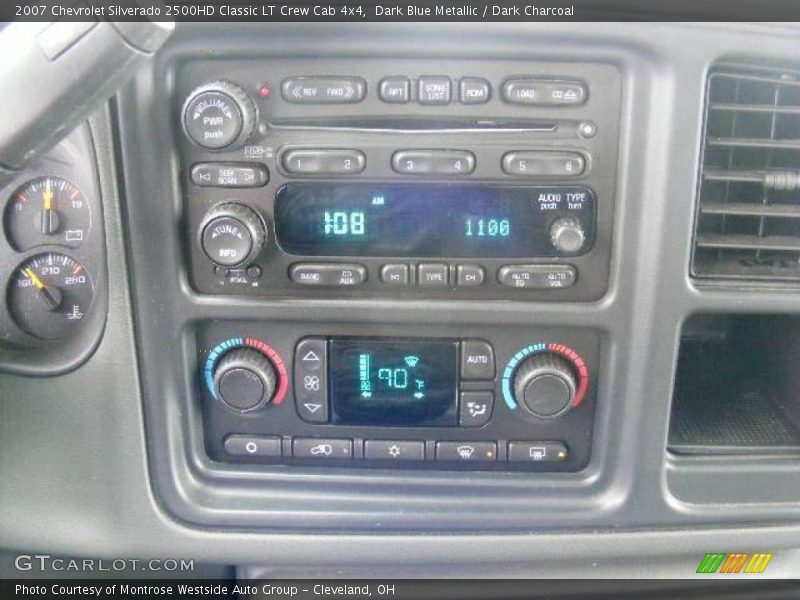 Dark Blue Metallic / Dark Charcoal 2007 Chevrolet Silverado 2500HD Classic LT Crew Cab 4x4