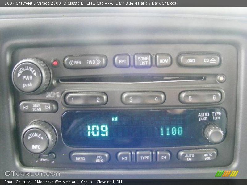 Dark Blue Metallic / Dark Charcoal 2007 Chevrolet Silverado 2500HD Classic LT Crew Cab 4x4