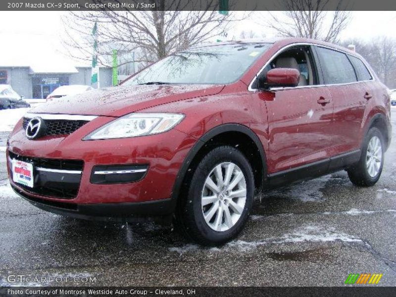 Copper Red Mica / Sand 2007 Mazda CX-9 Sport