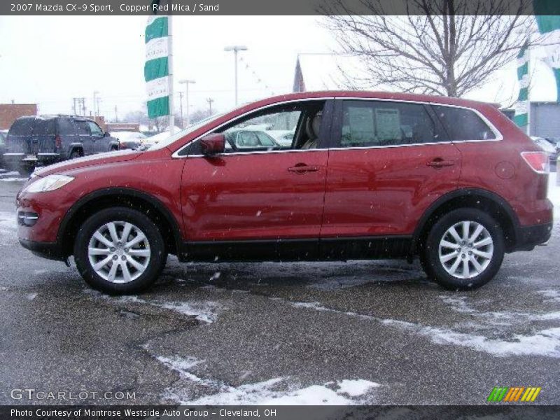 Copper Red Mica / Sand 2007 Mazda CX-9 Sport