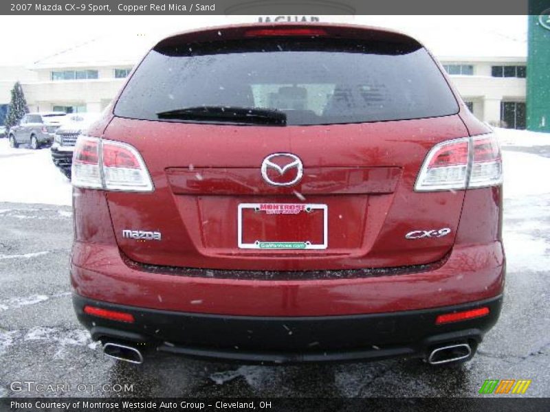 Copper Red Mica / Sand 2007 Mazda CX-9 Sport