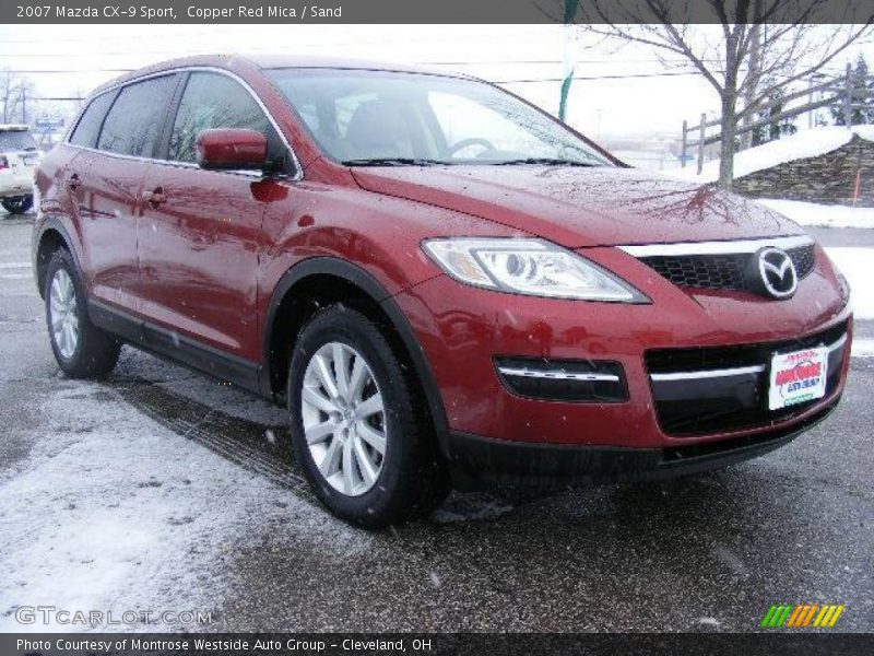 Copper Red Mica / Sand 2007 Mazda CX-9 Sport