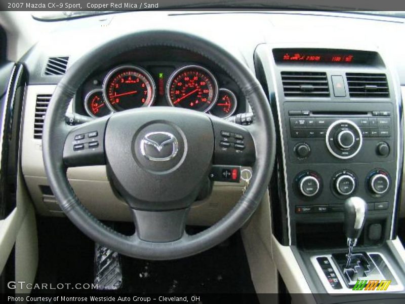 Copper Red Mica / Sand 2007 Mazda CX-9 Sport