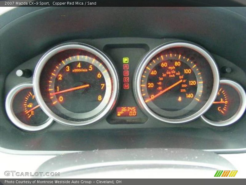 Copper Red Mica / Sand 2007 Mazda CX-9 Sport
