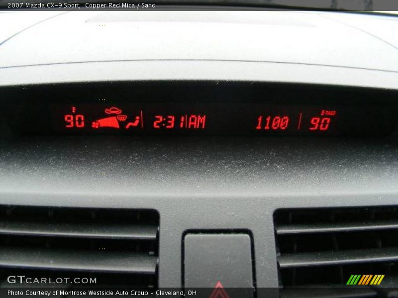 Copper Red Mica / Sand 2007 Mazda CX-9 Sport