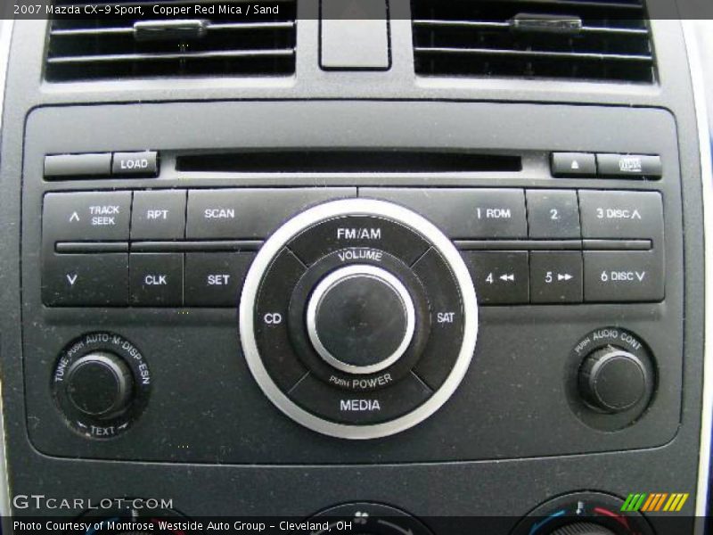Copper Red Mica / Sand 2007 Mazda CX-9 Sport