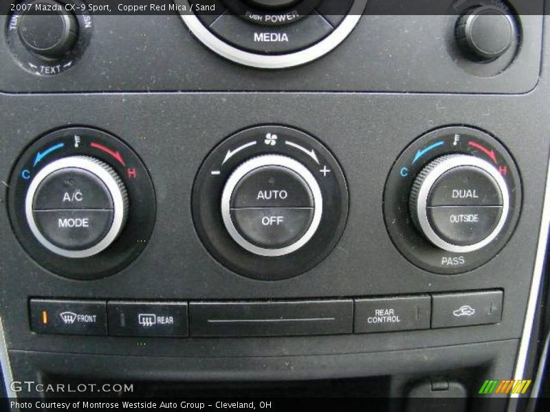 Copper Red Mica / Sand 2007 Mazda CX-9 Sport