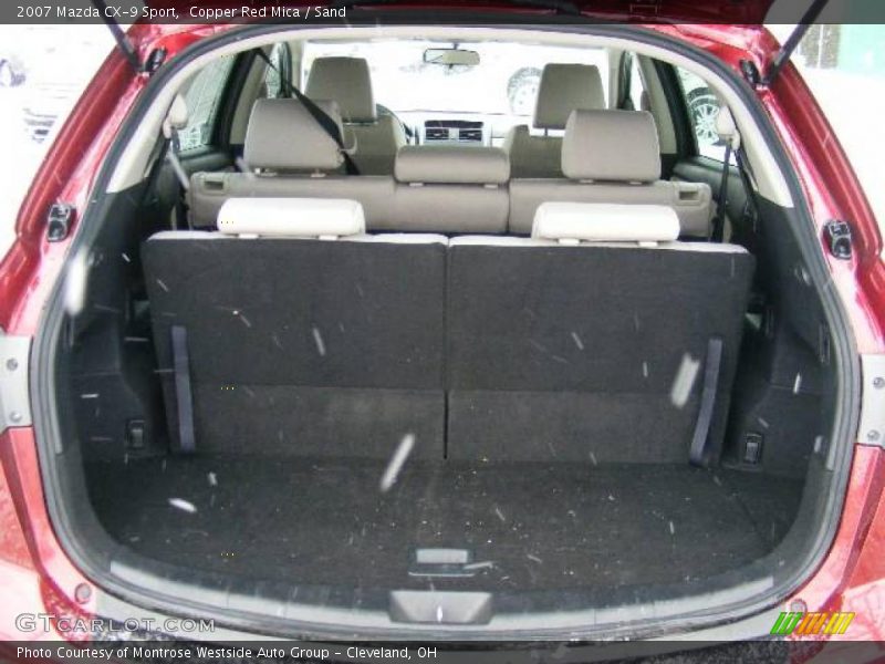 Copper Red Mica / Sand 2007 Mazda CX-9 Sport