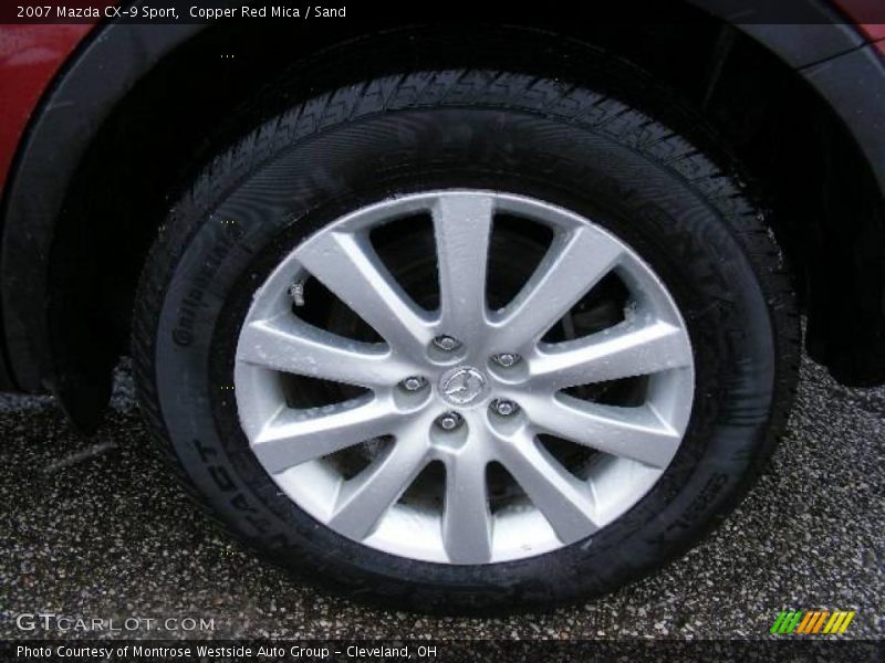 Copper Red Mica / Sand 2007 Mazda CX-9 Sport