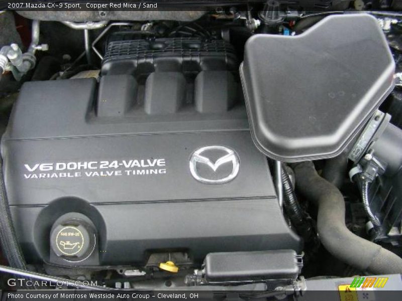 Copper Red Mica / Sand 2007 Mazda CX-9 Sport