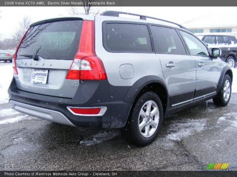 Electric Silver Metallic / Anthracite Black 2008 Volvo XC70 AWD