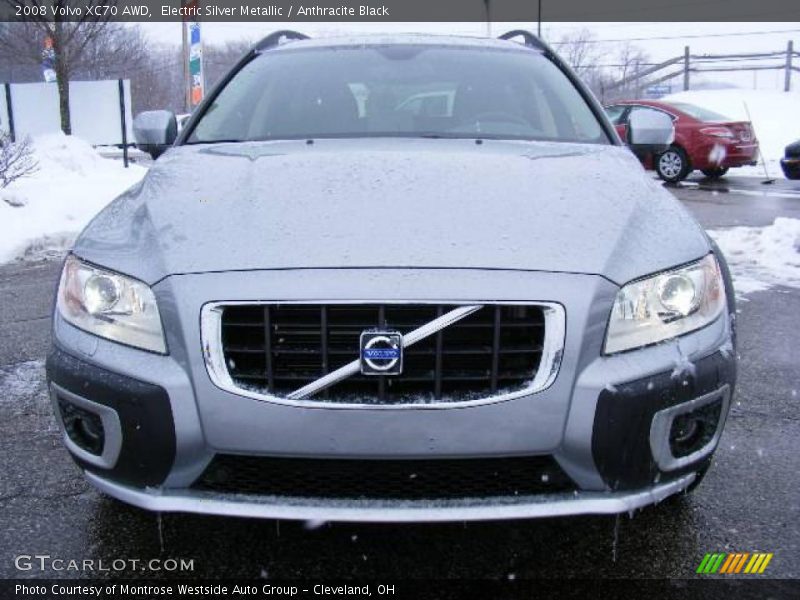 Electric Silver Metallic / Anthracite Black 2008 Volvo XC70 AWD